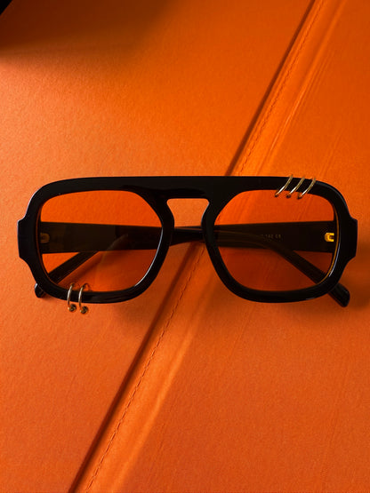 Black & Orange w/ Gold *RESTOCK*