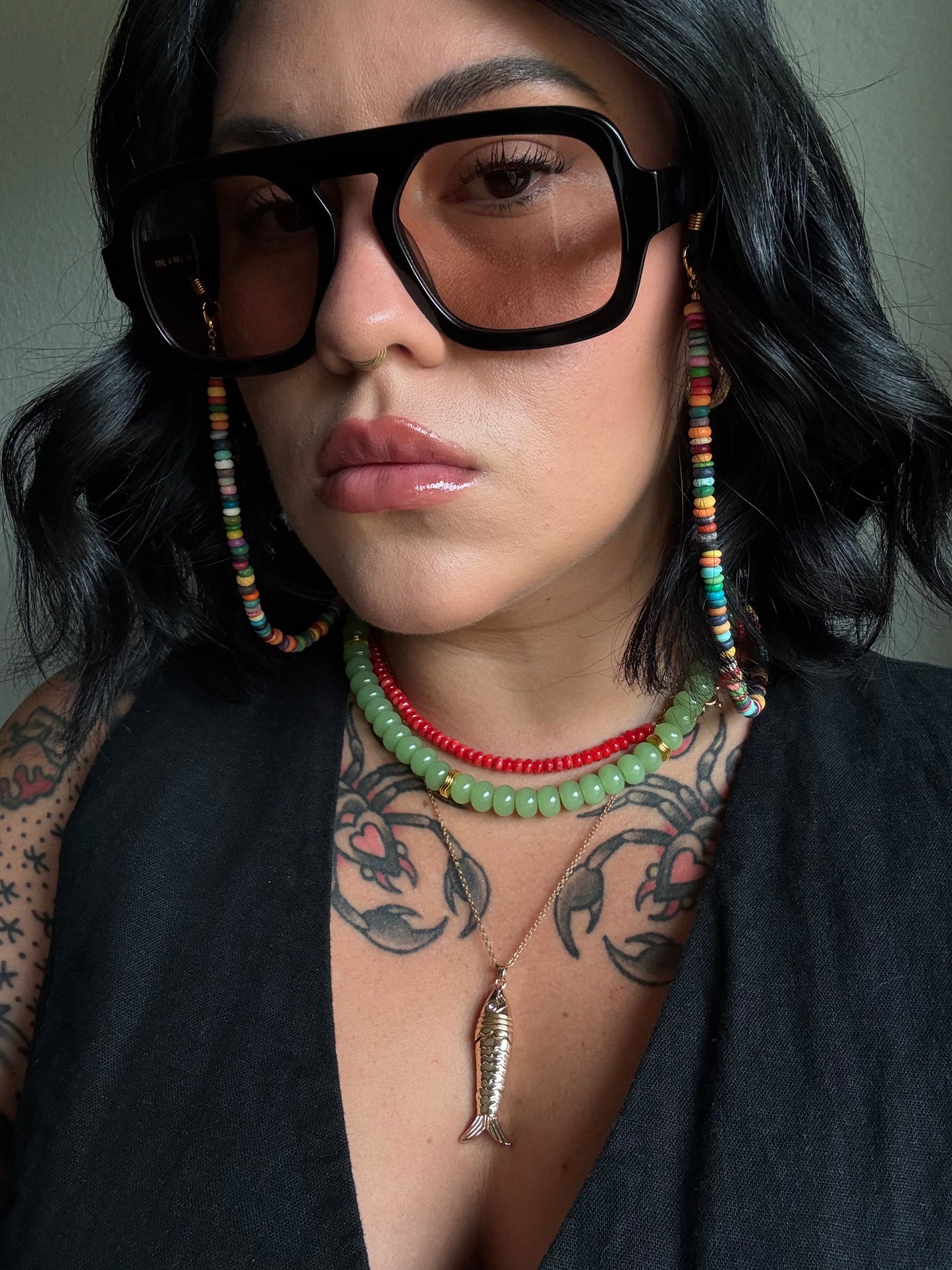 She's a Rainbow Glasses Chain