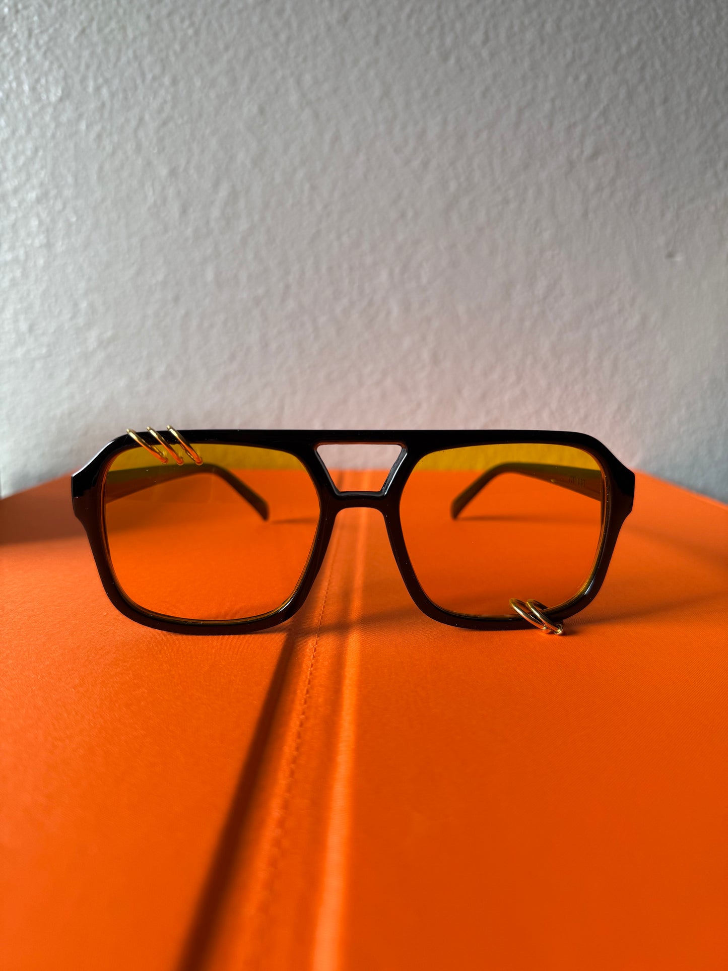 Yellow Lenses w/ Gold *RESTOCK*