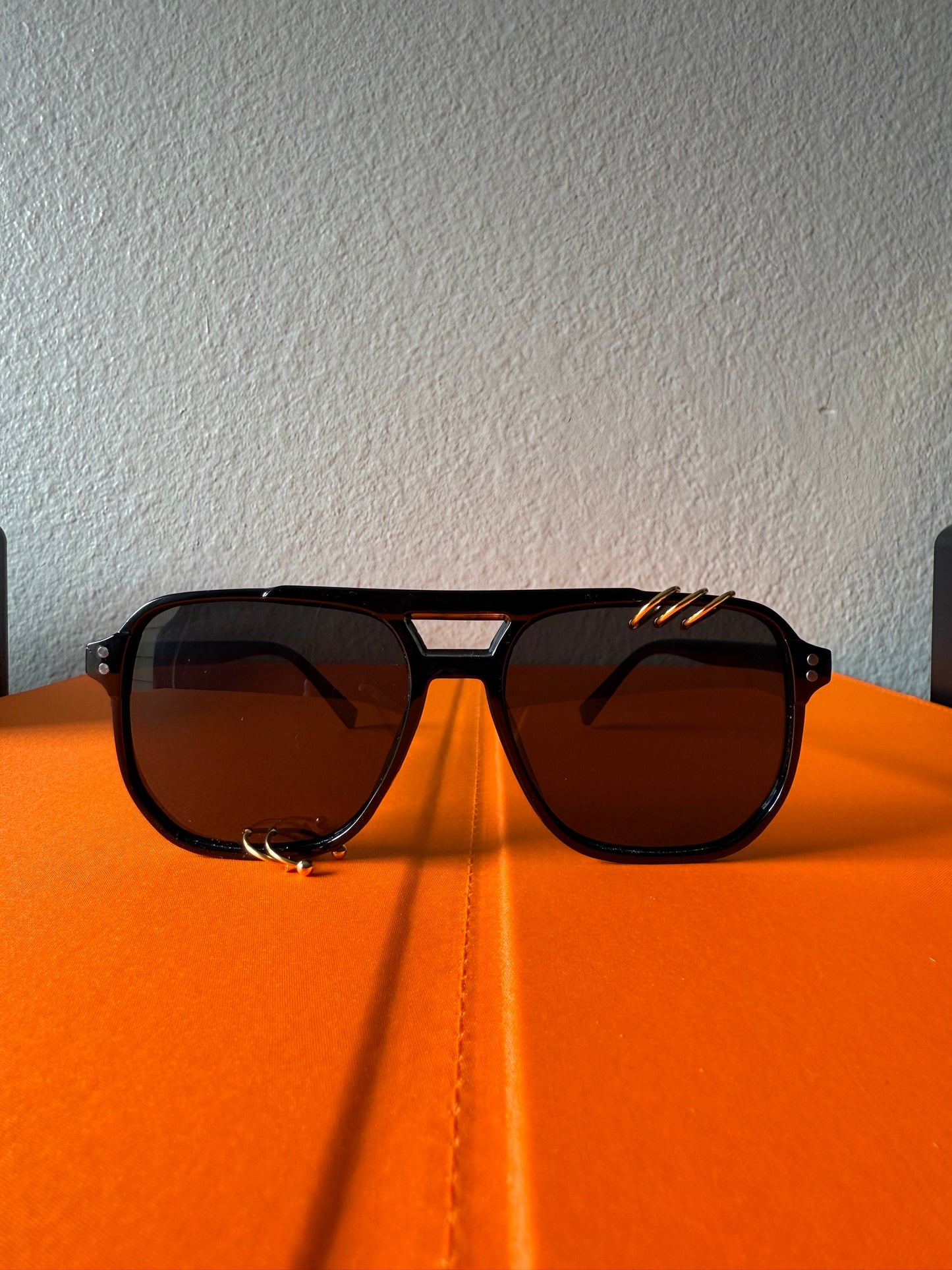 All-Black Aviator w/ Gold *RESTOCK*