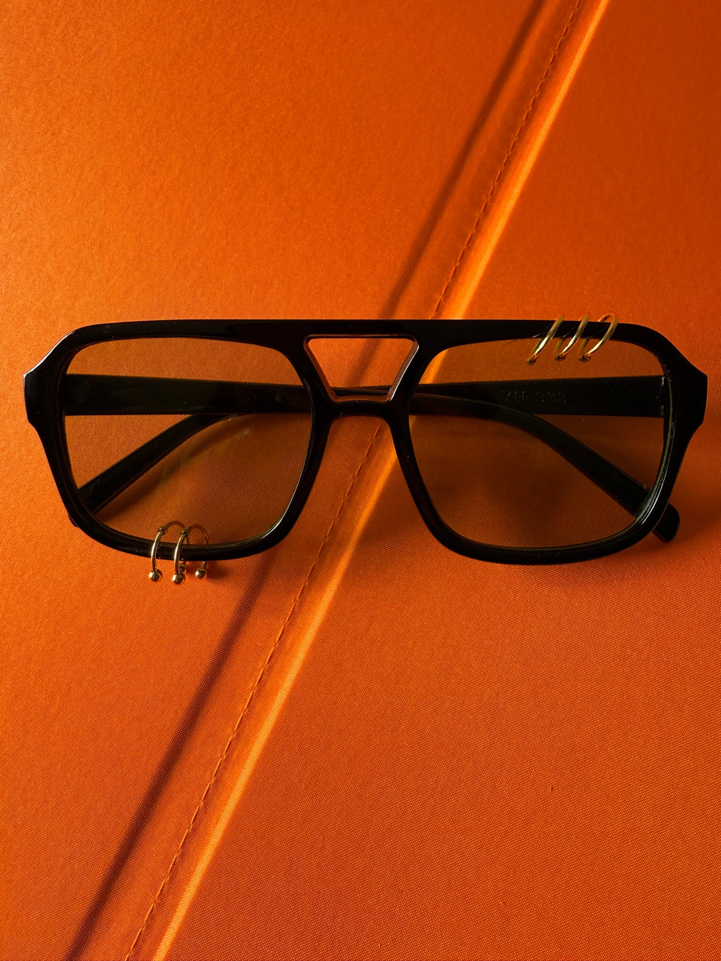 Green Lenses w/ Gold